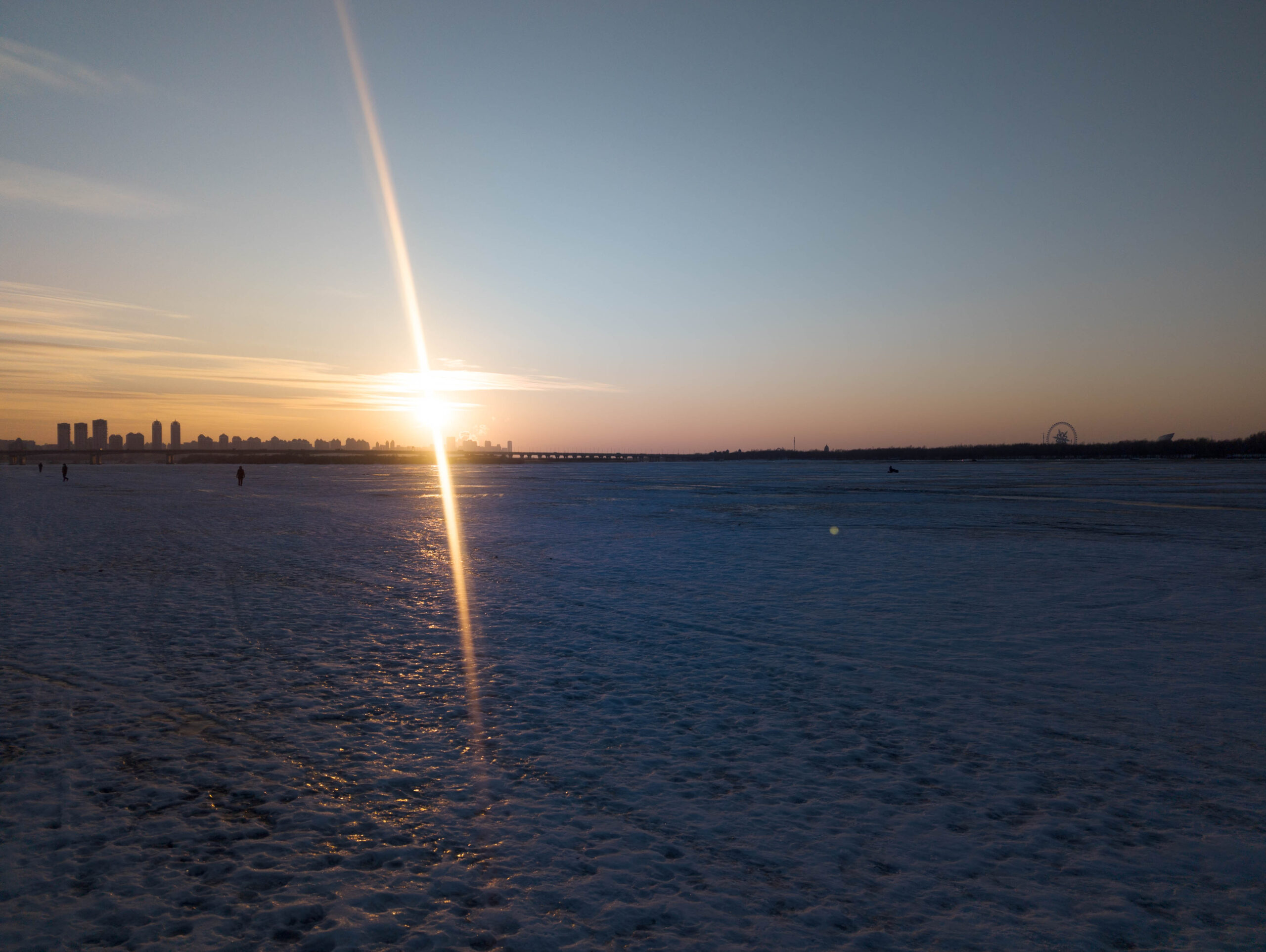 Songhua River sunset