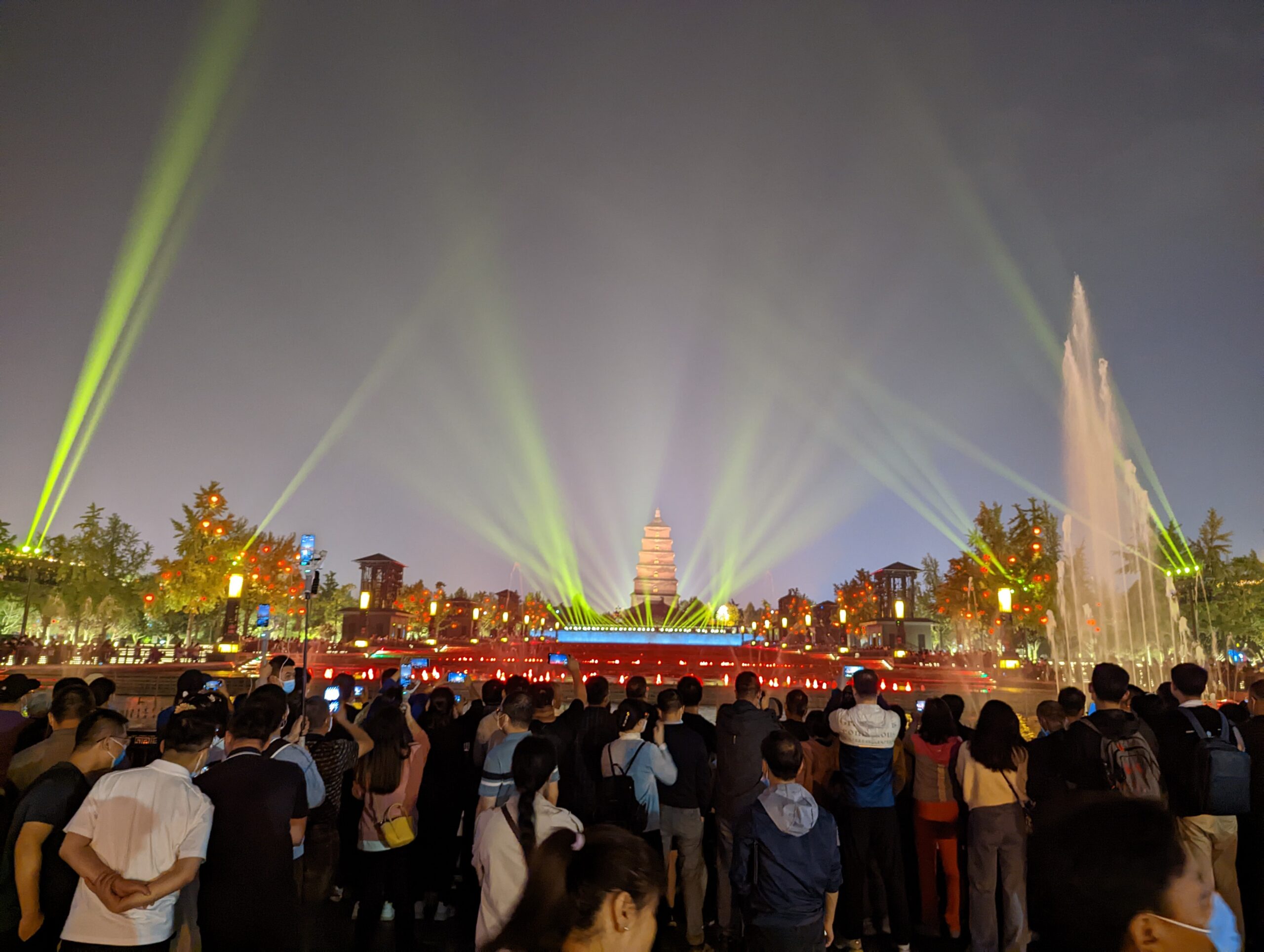 Xi'an at night