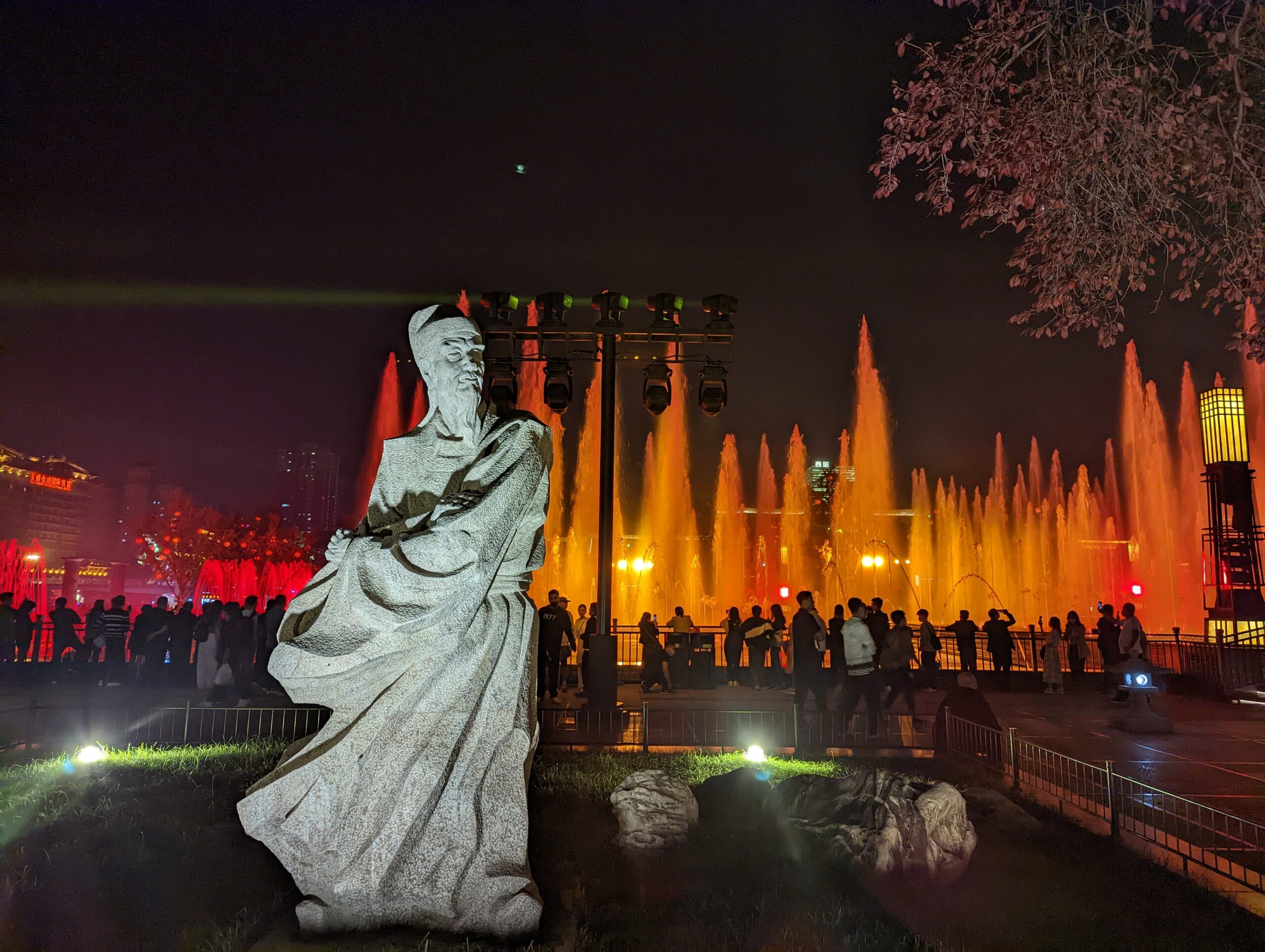 Xi'an at night