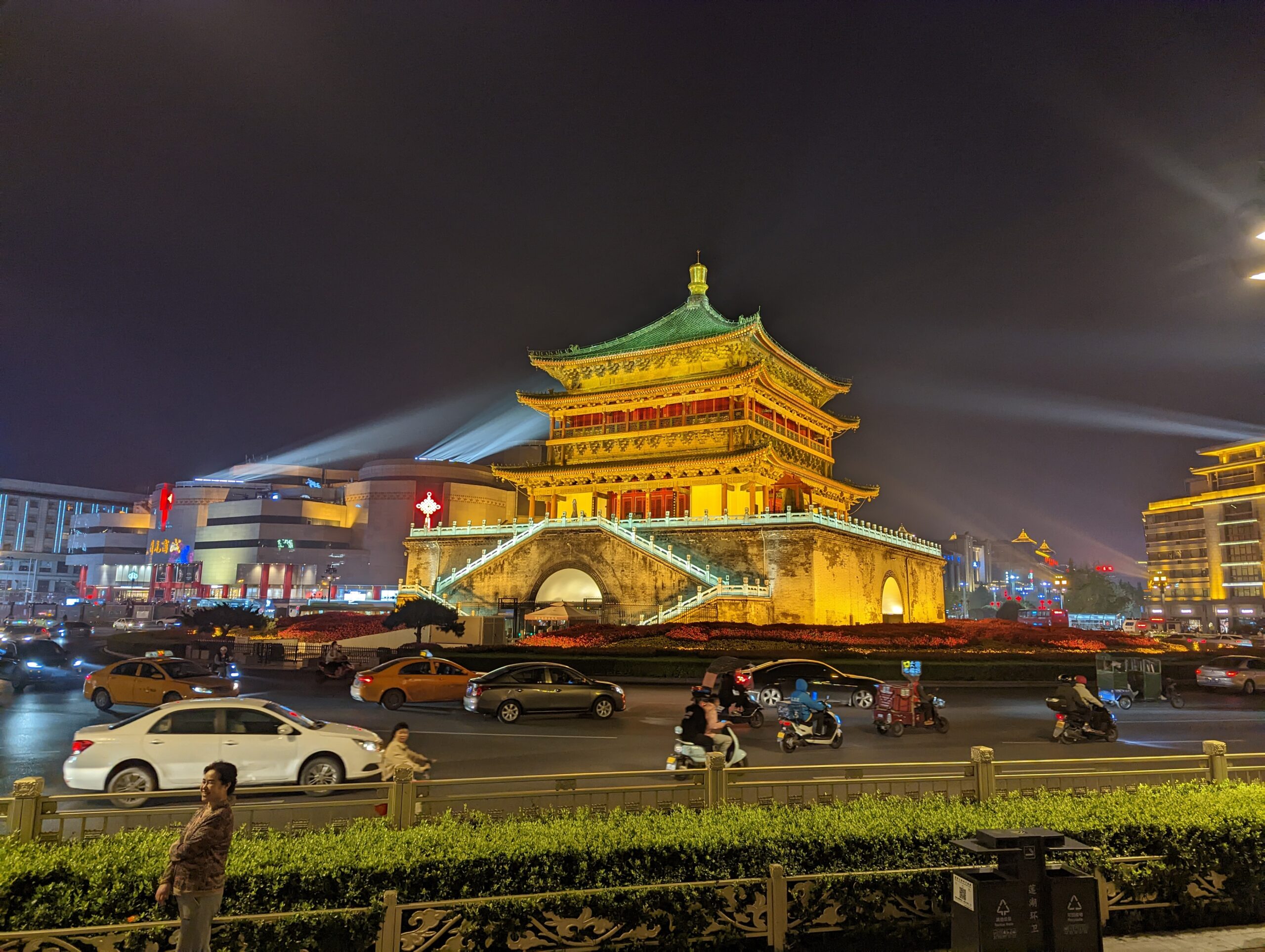 Xi'an at night