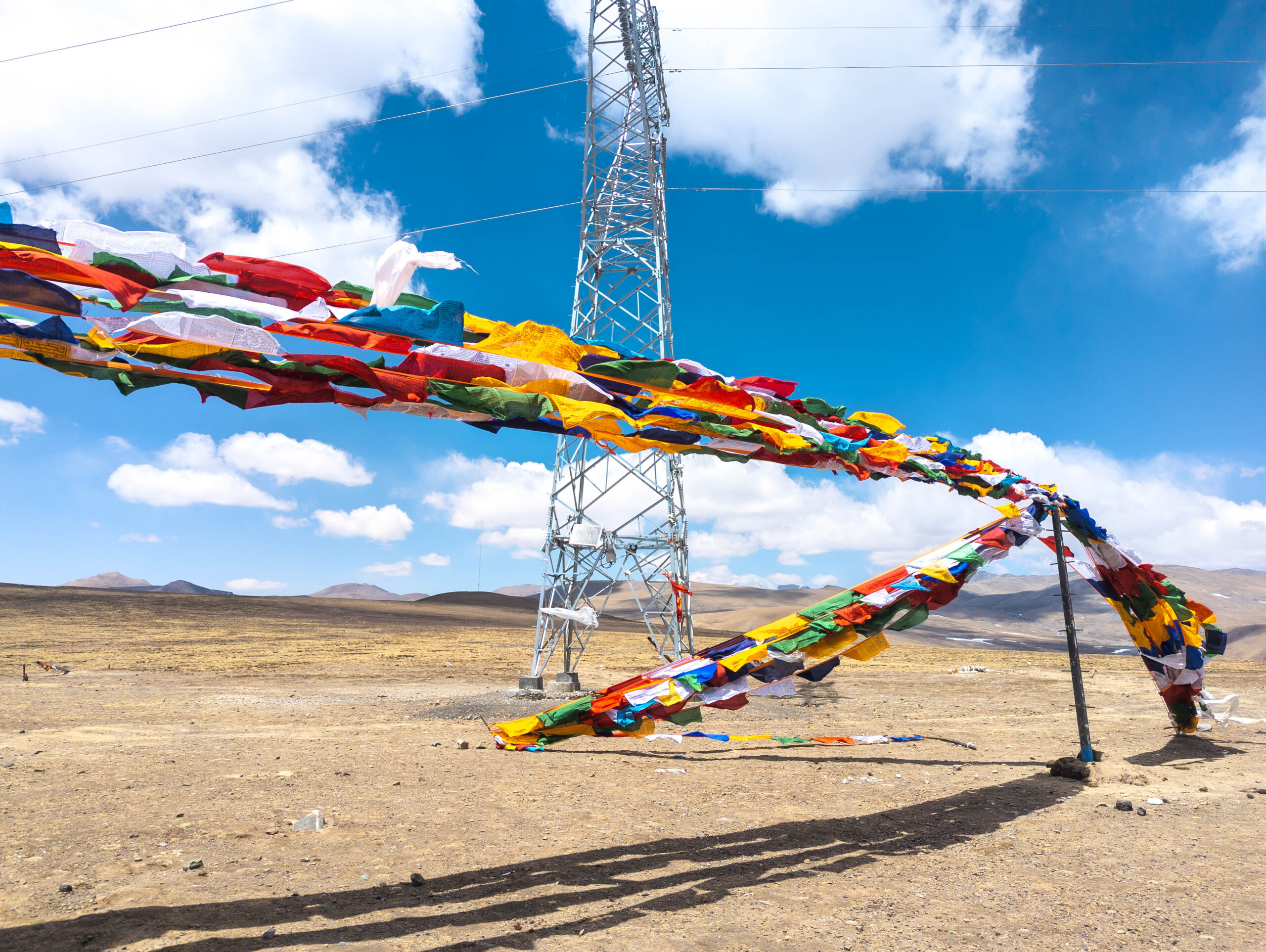 Prayer Flags on Mountain Passes