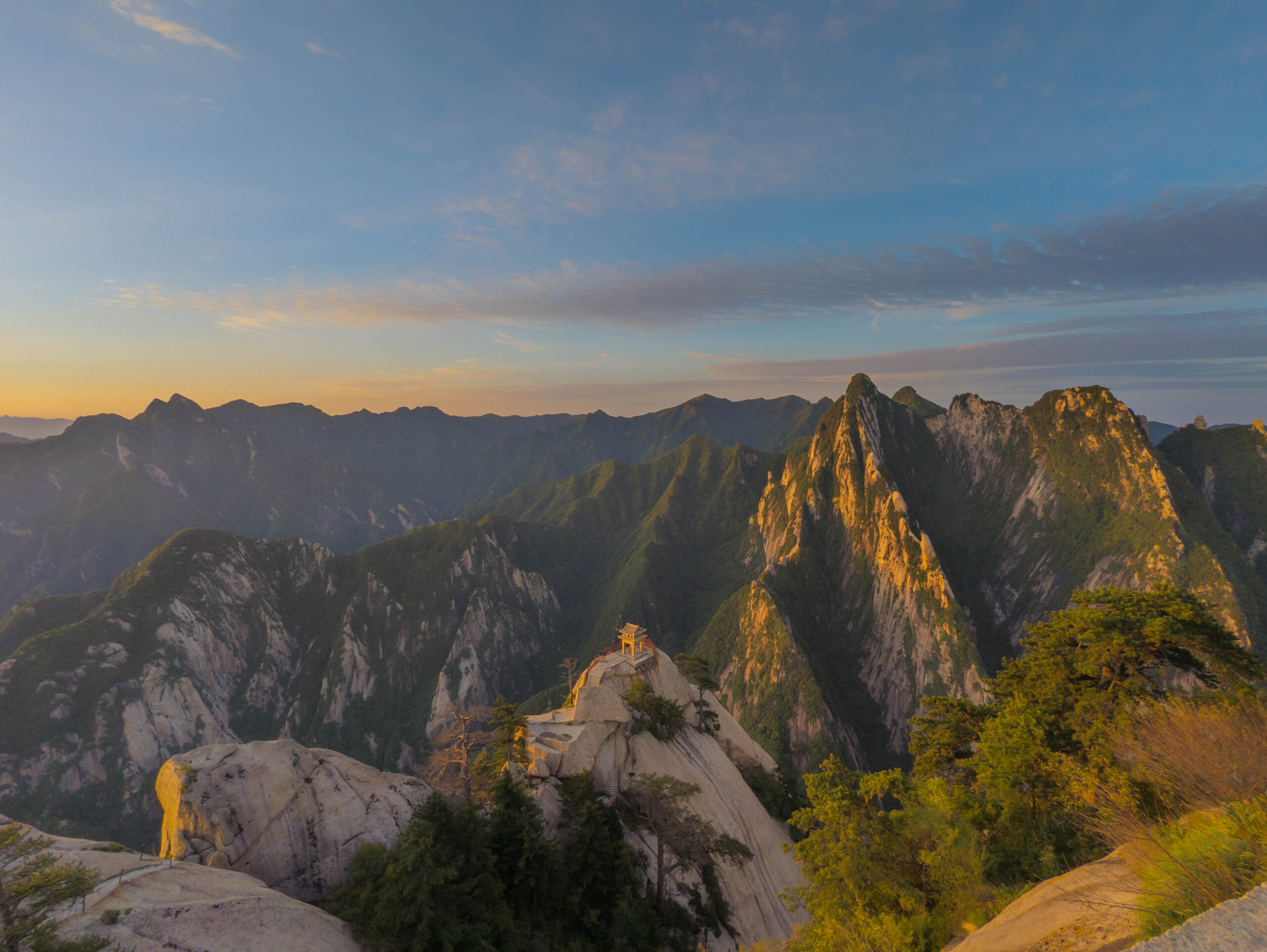 Sunrise from East Peak