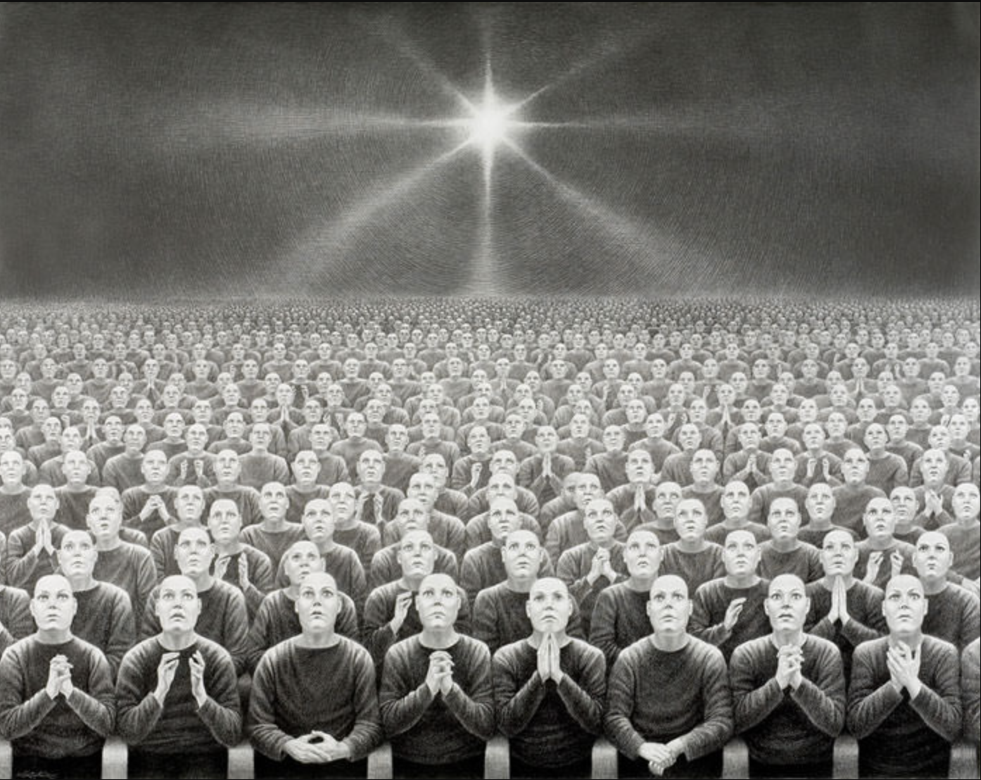 Delusion Dwellers by Laurie Lipton